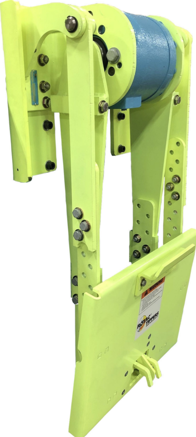 Rotac Long Arm Side-Load Cart Tipper | High-Torque | USA